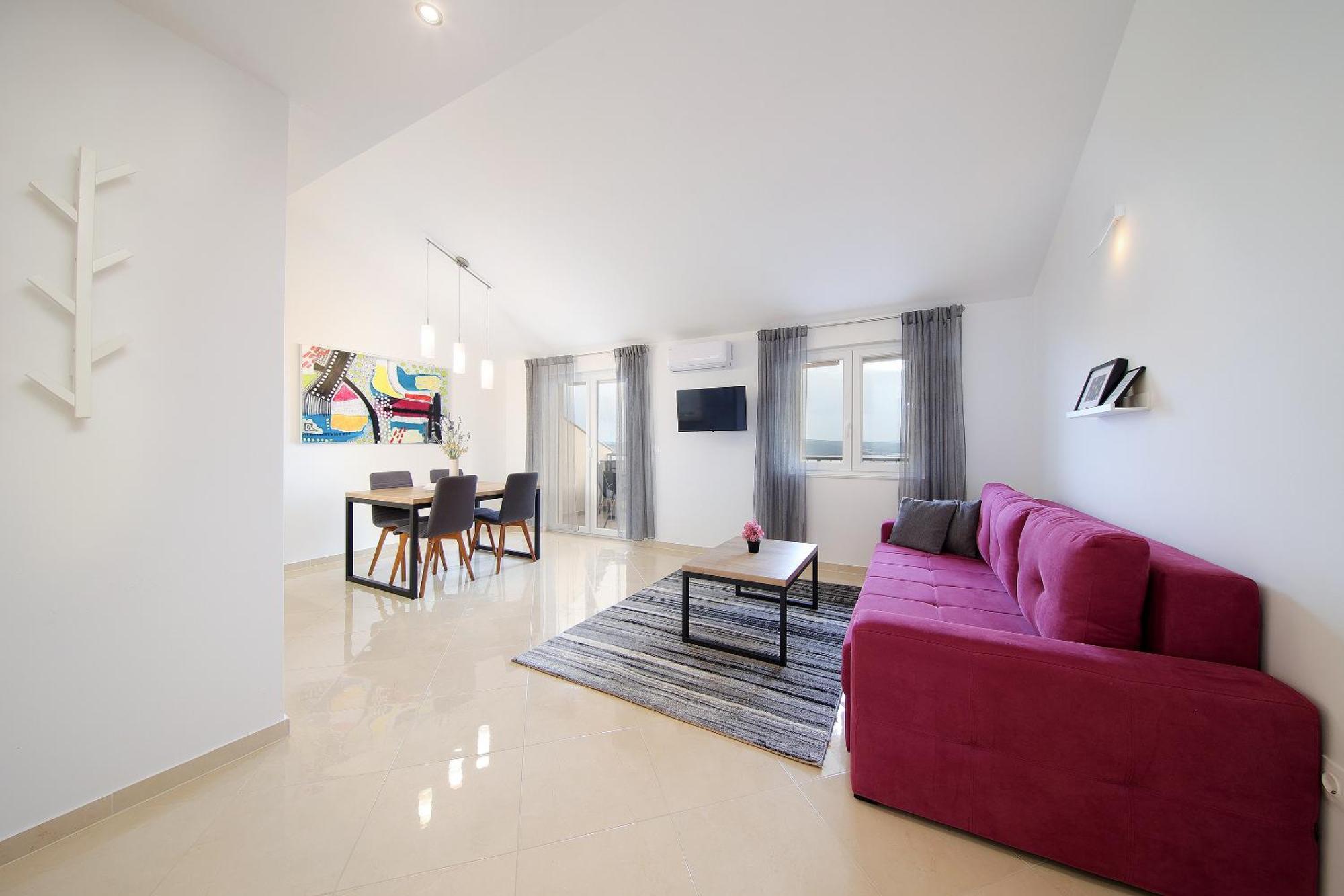 Apartments Via Sole Dramalj Dış mekan fotoğraf