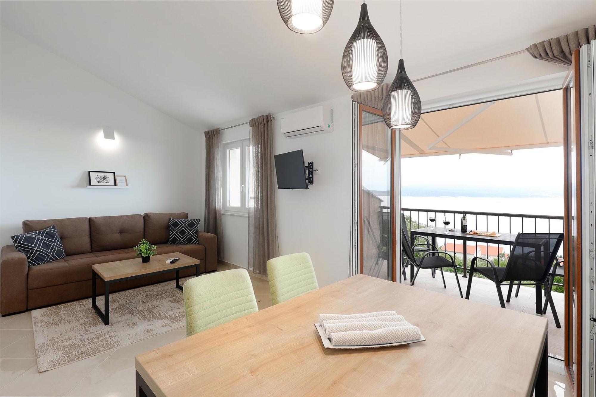 Apartments Via Sole Dramalj Dış mekan fotoğraf
