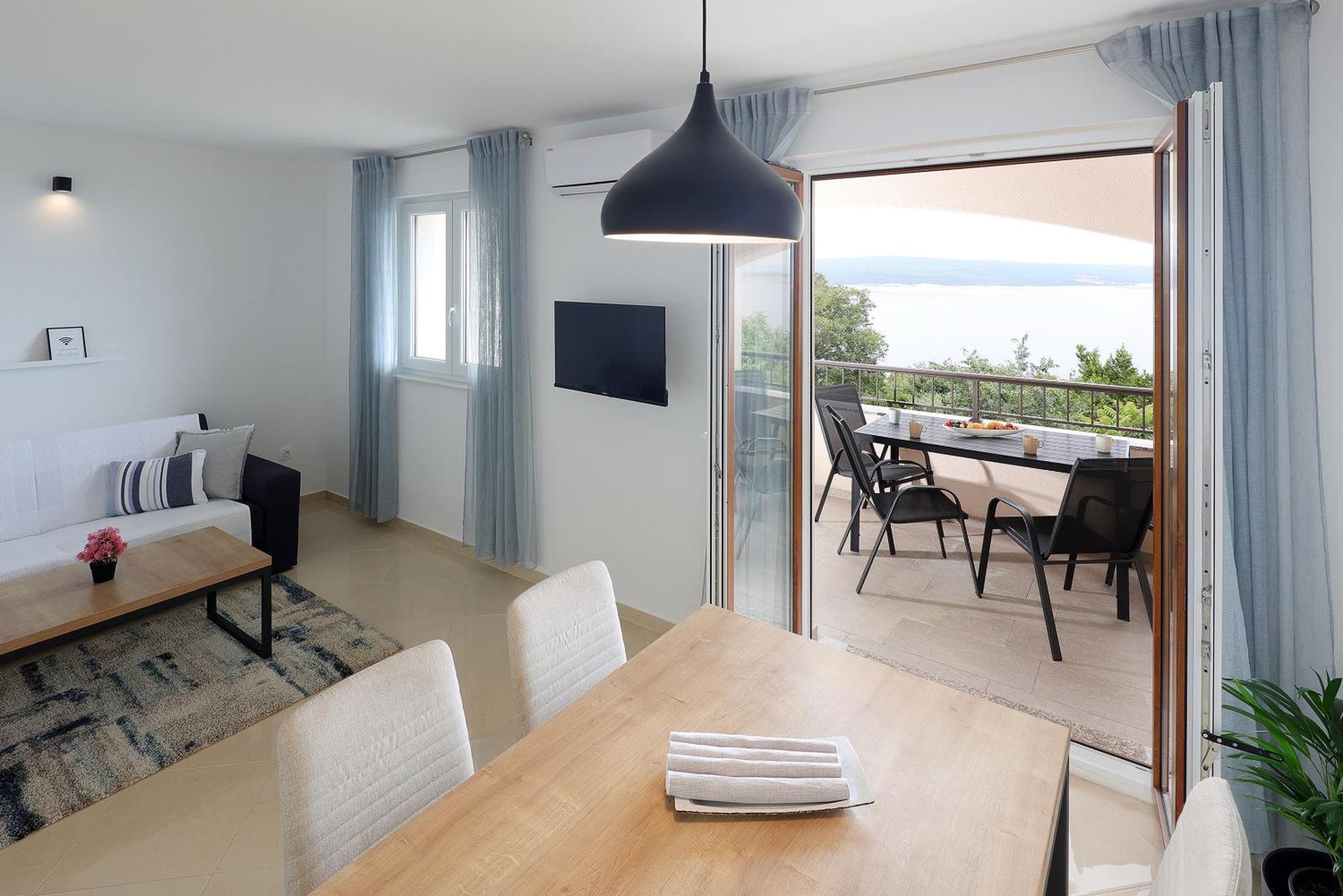 Apartments Via Sole Dramalj Dış mekan fotoğraf